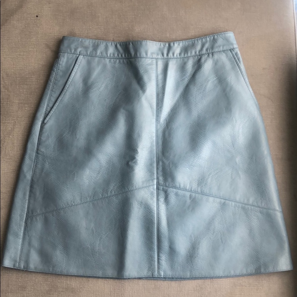 Zara Faux Leather Skirt